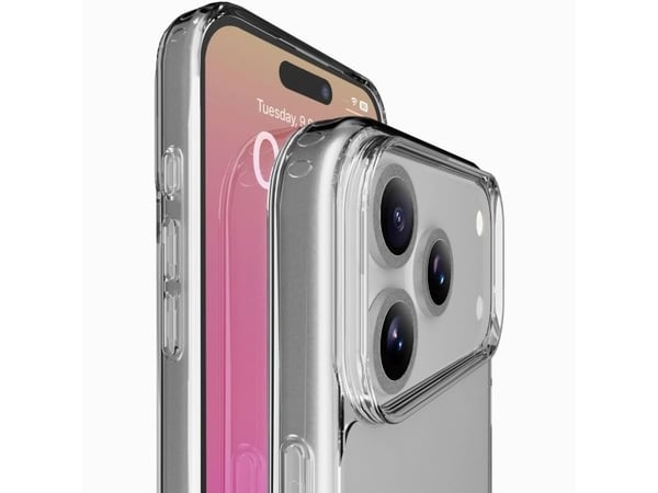 Cellularline CLEARDUOIPH17PROT, Suojus, Apple, iPhone 17 Pro, 16 cm (6.3"), Läpinäkyvä