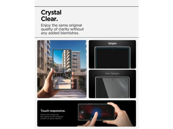 Spigen GLAS.tR EZ Fit Pro HD, Samsung, Galaxy Z Fold 7, Gjennomsiktig, 1 stykker