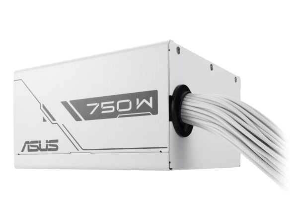 ASUS PRIME - Strømforsyning (intern) - ATX12V - 80 PLUS Bronze - AC 100-240 V - 750 watt - aktiv PFC - hvit