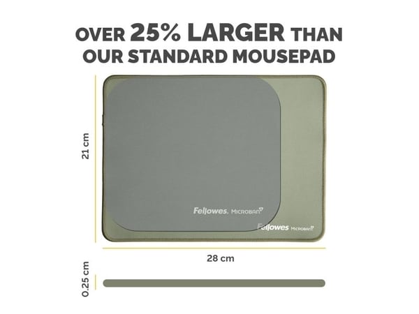 Fellowes Breyta - Musmatta - extra stor - salvia