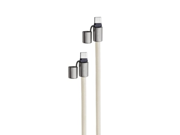 Intenso mobiltelefonkjede som lade- + datakabel USB-C opptil 1,65 m beige, 1,65 m, USB C, USB C, Beige