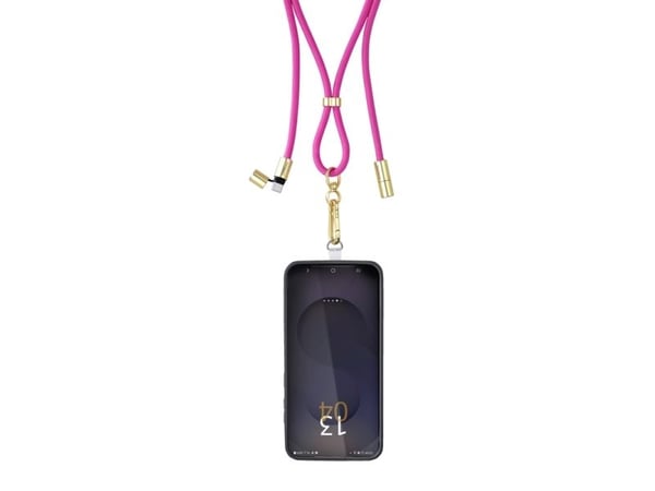 Intenso Handykette als Lade- + Datenkabel USB-C bis 1,65m neon pink, 1,65 m, USB C, USB C, Rosa