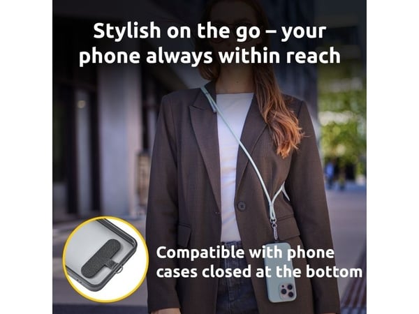 Intenso mobilkjede som lade- + datakabel USB-C opp til 1,65 m grønn, 1,65 m, USB C, USB C, Grøn