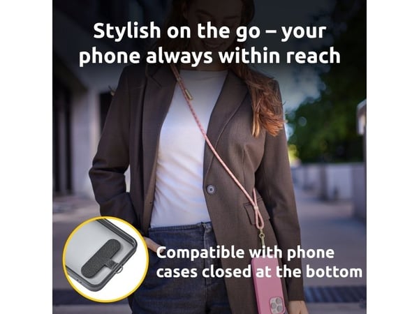 Intenso mobilkjede som lade- + datakabel USB-C opp til 1,65m neon mix, 1,65 m, USB C, USB C, Flerfarvet