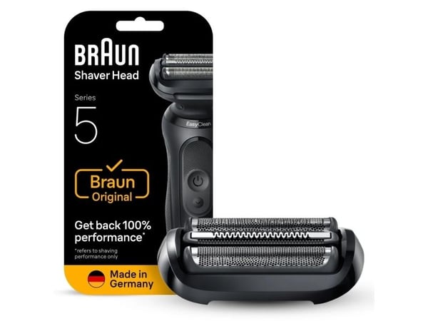 Braun Series 5 54 B, Barberingshode, 1 hoder, Svart, Rustfritt stål, 18 måned(er), Braun, Series 5 54 B