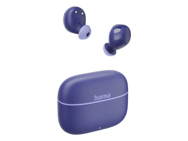 Hama Freedom Buddy II, True Wireless Stereo (TWS), Samtaler/musikk, 20 - 20000 Hz, Hodesett, Blå