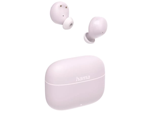 Hama Freedom Buddy II, True Wireless Stereo (TWS), Samtaler/musikk, 20 - 20000 Hz, Hodesett, Rosa
