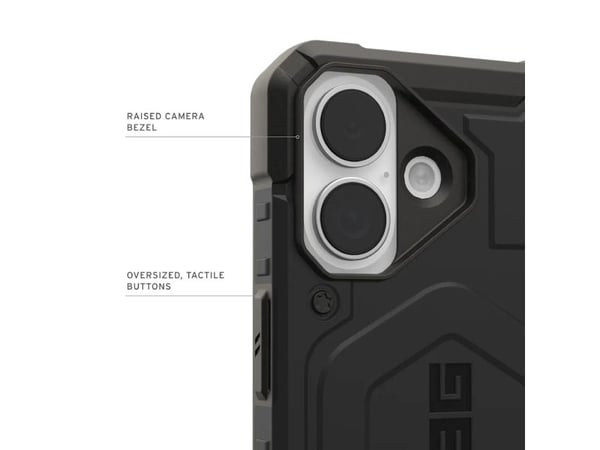 Urban Armor Gear Pathfinder, Etui, Apple, iPhone 17, 16 cm (6.3"), Svart
