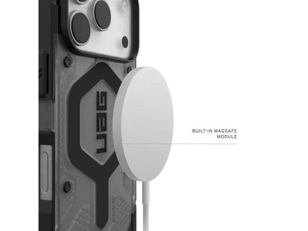 Urban Armor Gear Pathfinder, Etui, Apple, iPhone 17 Pro, 16 cm (6.3"), Aske, Svart