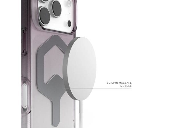 Urban Armor Gear Plyo, Etui, Apple, iPhone 17 Pro, 16 cm (6.3"), Svart, Gjennomsiktig