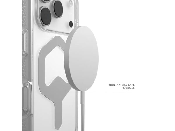 UAG - Plyo MagSafe Case for iPhone 17 Pro - Ice/Silver
