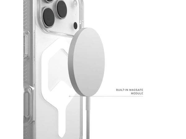 Urban Armor Gear Plyo, Suojus, Apple, iPhone 17 Pro, 16 cm (6.3"), Läpinäkyvä, Valkoinen