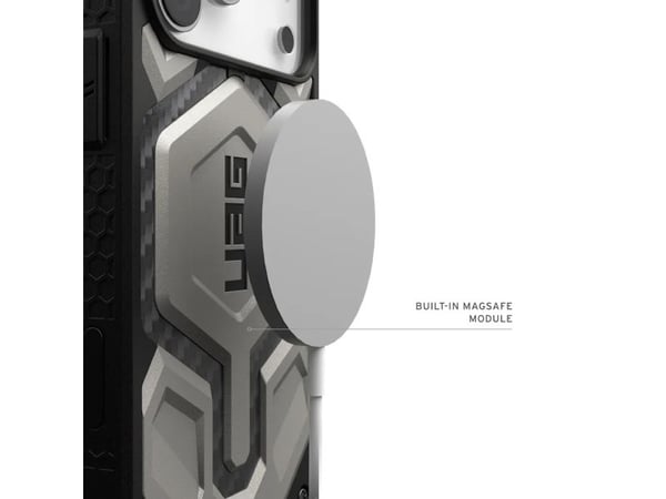 Urban Armor Gear Monarch Pro, Etui, Apple, iPhone 17 Pro Max, 17,5 cm (6.9"), Titan