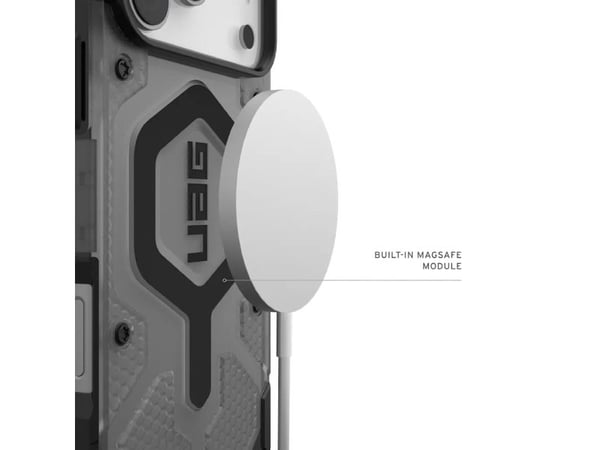 Urban Armor Gear Pathfinder, Etui, Apple, iPhone 17 Pro Max, 17,5 cm (6.9"), Aske, Svart