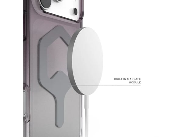 Urban Armor Gear Plyo, Etui, Apple, iPhone 17 Pro Max, 17,5 cm (6.9"), Svart, Gjennomsiktig