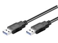 M-CAB - USB-kaapeli - USB Type A (han) til USB Type A (han) - USB 3.0 - 3 m - lajittelu