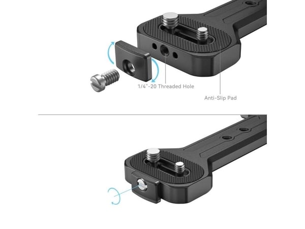 SmallRig 2786C, Håndgrep, DJI, Aluminiumslegering, Silikon, Rustfritt stål, Sort, DJI Ronin-S / Ronin-SC DJI RS 2 / RSC 2 DJI RS 3 / RS 3 Pro / RS....