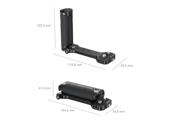 SmallRig 2786C, Håndgrep, DJI, Aluminiumslegering, Silikon, Rustfritt stål, Sort, DJI Ronin-S / Ronin-SC DJI RS 2 / RSC 2 DJI RS 3 / RS 3 Pro / RS....