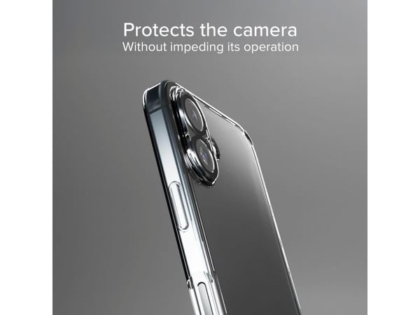 SBS TEKITD3OIP1661, Suojus, Apple, iPhone 16, 15,5 cm (6.1"), musta, Läpinäkyvä
