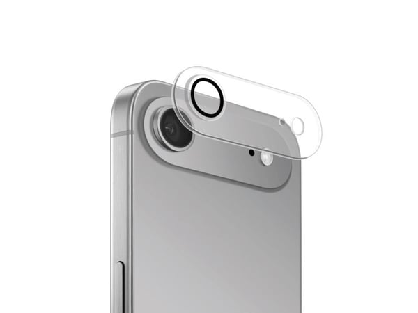 PURO PUSDGLIPHONE17A, Apple, iPhone Camera 16 Pro/16 Pro Max, Ripebestandig, Gjennomsiktig, 1 stykker