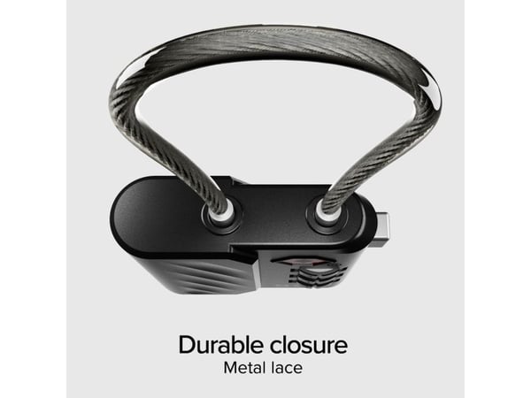 SBS TEFINDLOCK, Kombinationslås till resväska, Varje varumärke, Svart, 60 dB, 45 mm, 14 mm
