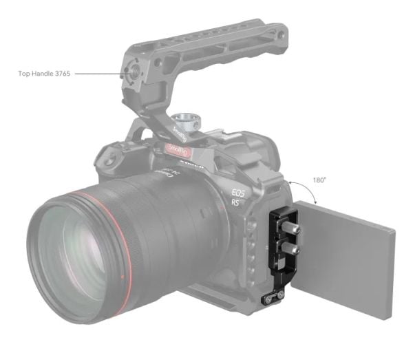 SmallRig 2981 HDMI og USB-C kabelklemme for R5/R6 og R5C