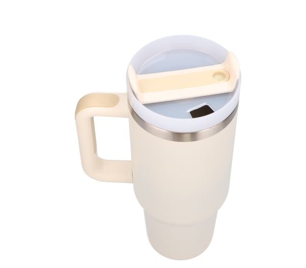 Black Forest | Termokrus med sugerør | termos med hank 1200 ml beige