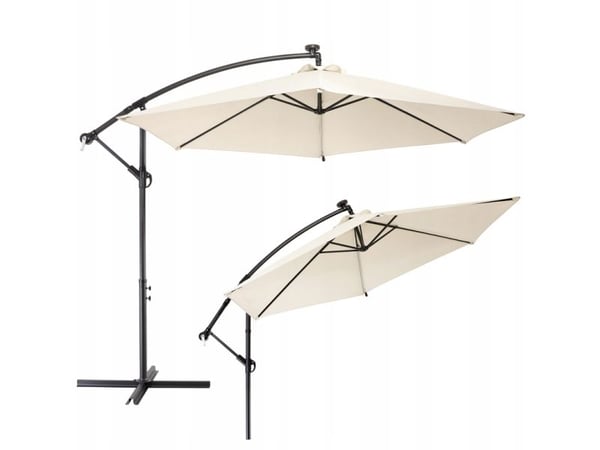 BLACK FOREST 3M BOOM HAGEPARAPLY STOR BEIGE L-0713