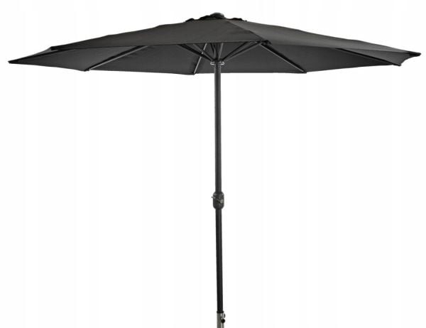 BLACK FOREST SAMMENLEGGBAR HAGEPARAPLY 3M STOR GRAFITT L-0720-3M