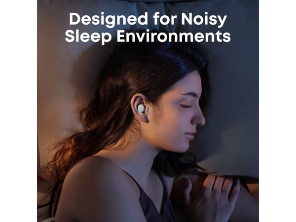 Soundcore Sleep A30, Uudelleen käytettävä korvatulppa, Nukkuminen, In-ear, Vihreä, Langaton, 2 kpl