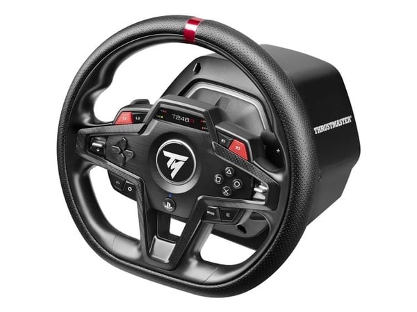 Thrustmaster T248R, Ratt + pedaler, PC, PlayStation 4, PlayStation 5, Modusknapp, Menyknapp, D-pute, Analog/digital, Hybrid drive, Koblet med ledni...