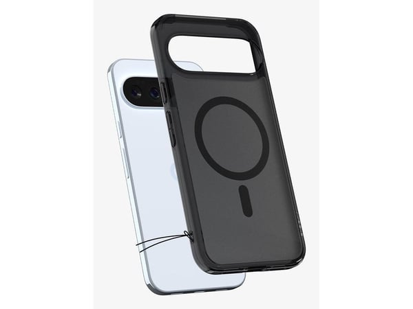Spigen ACS09726, Suojus, Google, Pixel 10 Pro XL, 17,3 cm (6.8"), musta, Läpikuultava