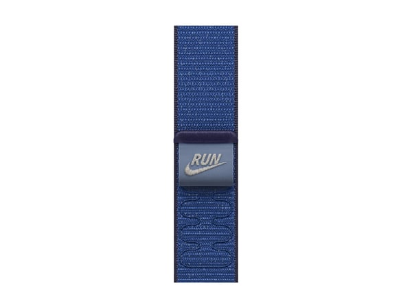 Apple Nike - Sløyfe for smart armbåndsur - 40mm - 130 - 190 mm - blått bånd - for Watch Hermès Series 7, Hermès Series 9, SE 3, Series 10, Series 1...