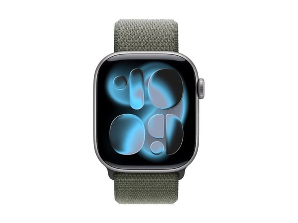 Apple - Sløyfe for smart armbåndsur - 42mm - 130 - 200 mm - skog - for Watch Hermès Series 7, Hermès Series 9, SE 3, Series 10, Series 11, Series 8...