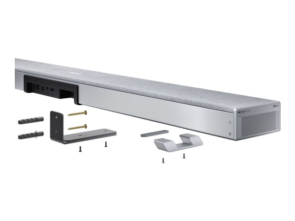 Sharp HT-SBW55121(SL), 5.1.2 kanavaa, 212 W, DTS 5.1, DTS-HD, DTS:X, Dolby Atmos, Dolby Digital, Dolby Digital Plus, Dolby TrueHD, Mukautettu, Peli...