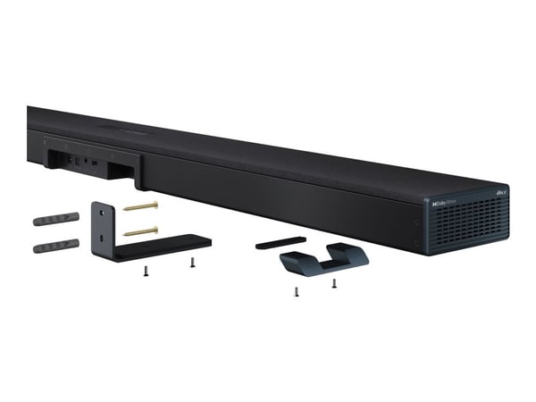 Sharp HT-SBW55121 - Q Series - Lydplankesystem - for hjemmeteater - 5.1.2-kanal - trådløs - Bluetooth - 212 watt (Total) - aegean blue