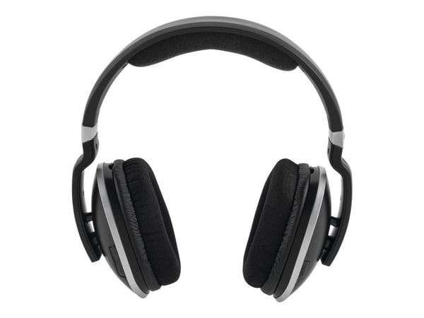 TechniSat StereoMan 2 DAB+ - Hodetelefoner - full størrelse - 2,4 GHz - trådløs - svart titan, svart