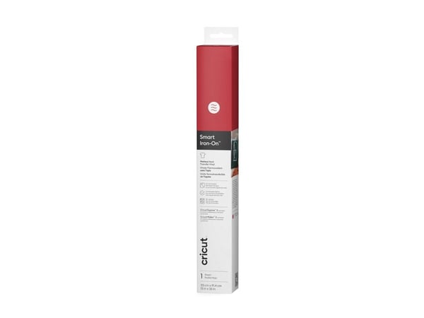 Cricut Smart Iron-on 33x91 cm 1 ark (Röd)