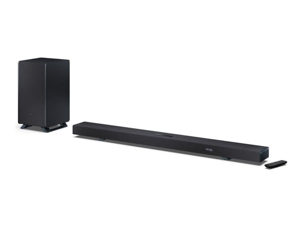 Sharp HT-SBW55121 - Q Series - Lydplankesystem - for hjemmeteater - 5.1.2-kanal - trådløs - Bluetooth - 212 watt (Total) - aegean blue
