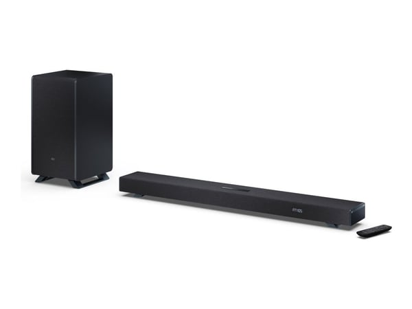 Sharp HT-SBW53121(BK), 3.1.2 kanavaa, 182 W, DTS 5.1, DTS-HD, DTS:X, Dolby Atmos, Dolby Digital, Dolby Digital Plus, Dolby TrueHD, Mukautettu, Peli...