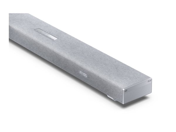 Sharp HT-SBW53121 - Lydplankesystem - for hjemmeteater - 3.1.2-kanal - trådløs - Bluetooth - 182 watt (Total) - sølv