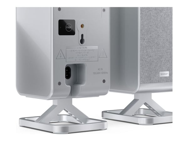 Sharp HT-SPR52021 - Q Series - høyttalere - for hjemmeteater - 2.0.2-channel - trådløs - 66 watt (Total) - satengsølv