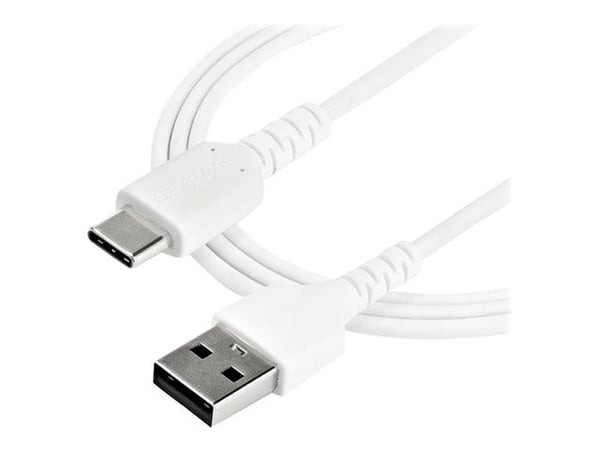 StarTech.com 2m USB A - USB C latauskaapeli, kestävä nopea lataus ja synkronointi USB 2.0 - USB Type C datajohto, kestävä TPE takki Aramidikuitu M/...
