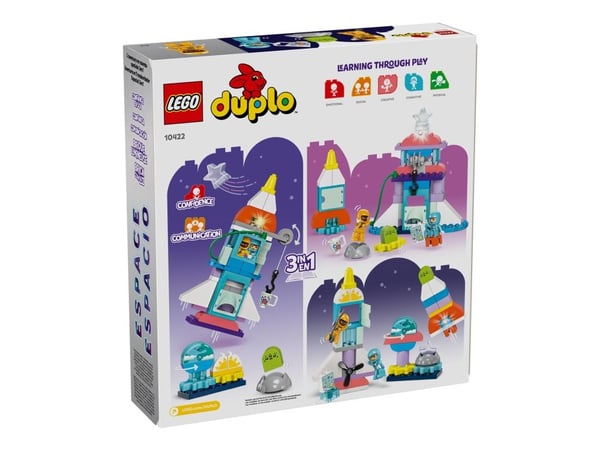 LEGO DUPLO 10422 3in1 Äventyr med rymdfärja
