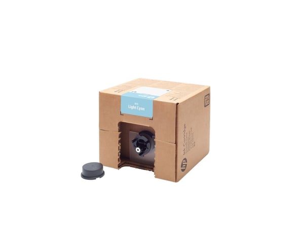 HP 873 - 3 L - lys cyan - original - Latex - blekkpatron - for Latex 800, 800 W