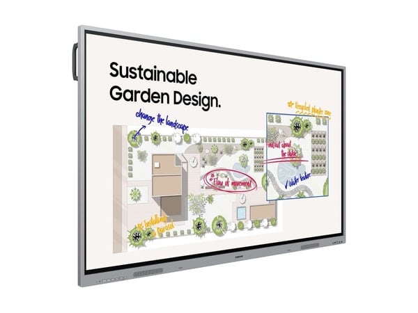 Samsung Interactive Display WE65FX - 65" Diagonalklasse WEFX Series LED-bakgrunnsbelyst LCD-skjerm - utdanning / næringsliv - med innebygd interakt...