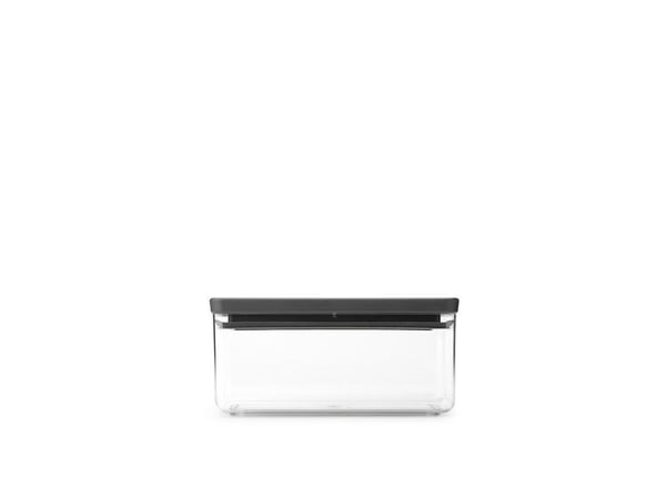 Brabantia Tasty+, Beholder, Rektangulær, 1,5 l, Grå, Gjennomsiktig, Plast, 220 mm