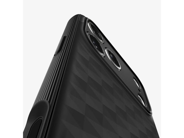 Spigen Parallax S (MagFit), deksel, Apple, iPhone 17 Pro Max, 17,5 cm (6,9"), Sort