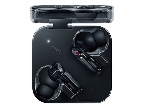 Nothing Ear (3) - True wireless-hodetelefoner med mikrofon - i øret - Bluetooth - aktiv støydemping - svart