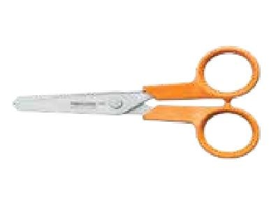 Fiskars 1075063, Aikuinen, Suora leikkuu, Yksi, Oranssi, Ruostumaton teräs, Ruostumaton teräs, Askartelusakset